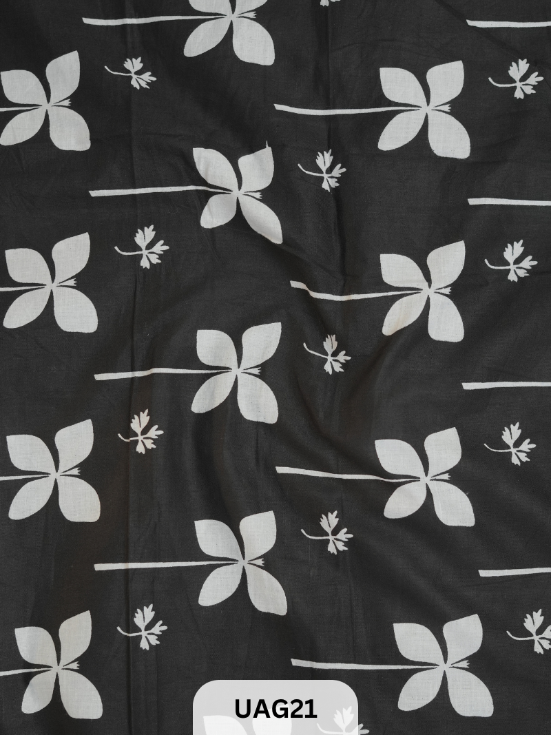 JAIPUR COTTON FABRIC - SCREEN PRINT 1 MTR