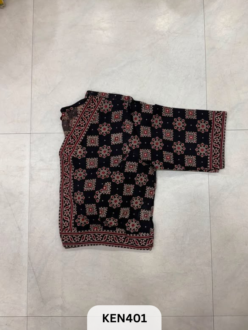 AJRAKH HANDBLOCK BLOUSE