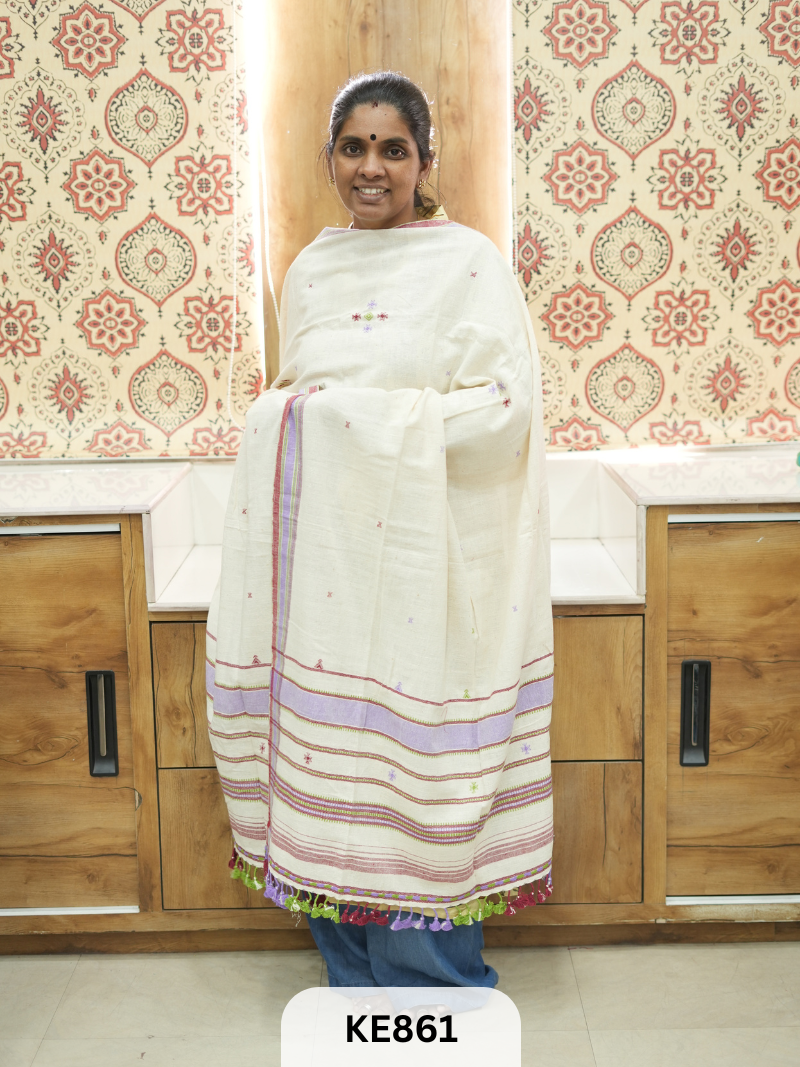 KALA COTTON HANDLOOM STOLE