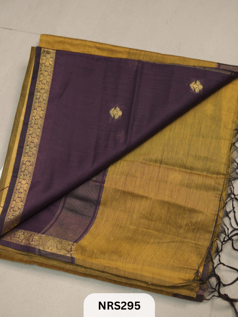 CHANDERI INSPIRED MAHESWARI SAREE