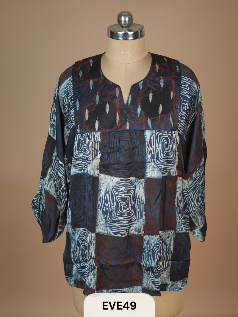 SHORT TOP KURTI - FREE SIZE