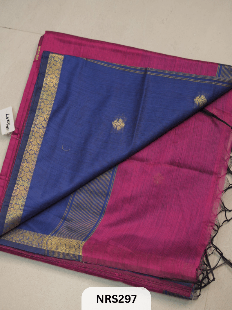 CHANDERI INSPIRED MAHESWARI SAREE