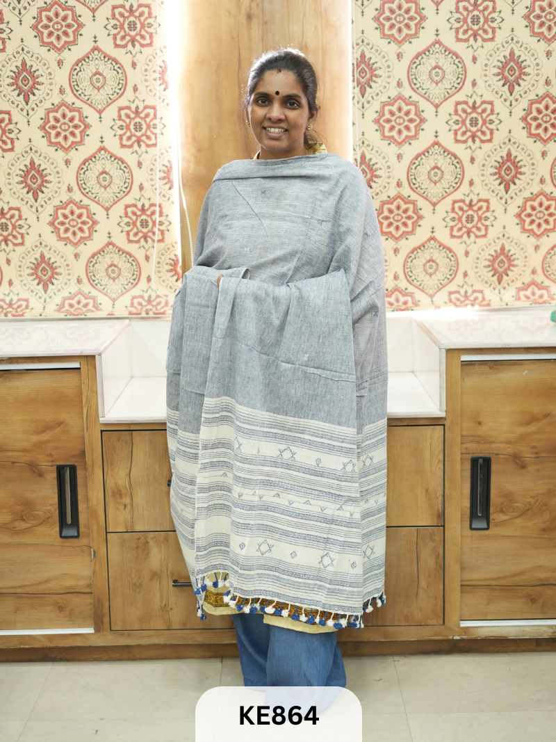 KALA COTTON HANDLOOM STOLE