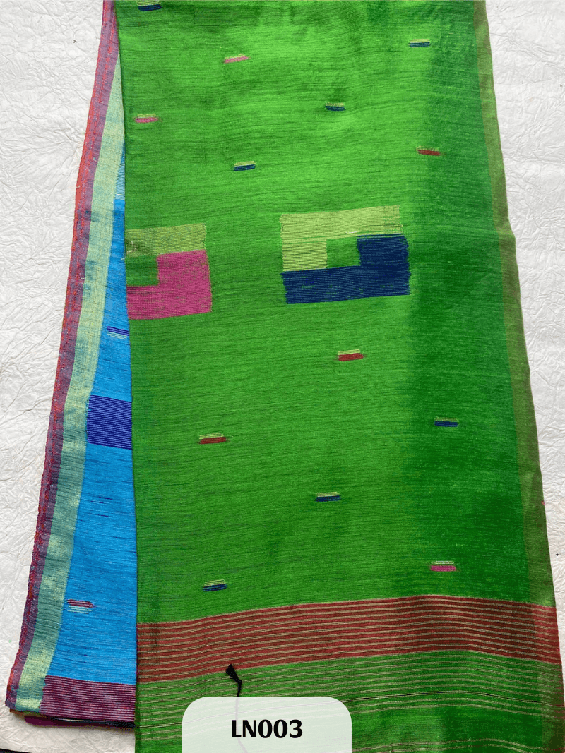 Linen Saree