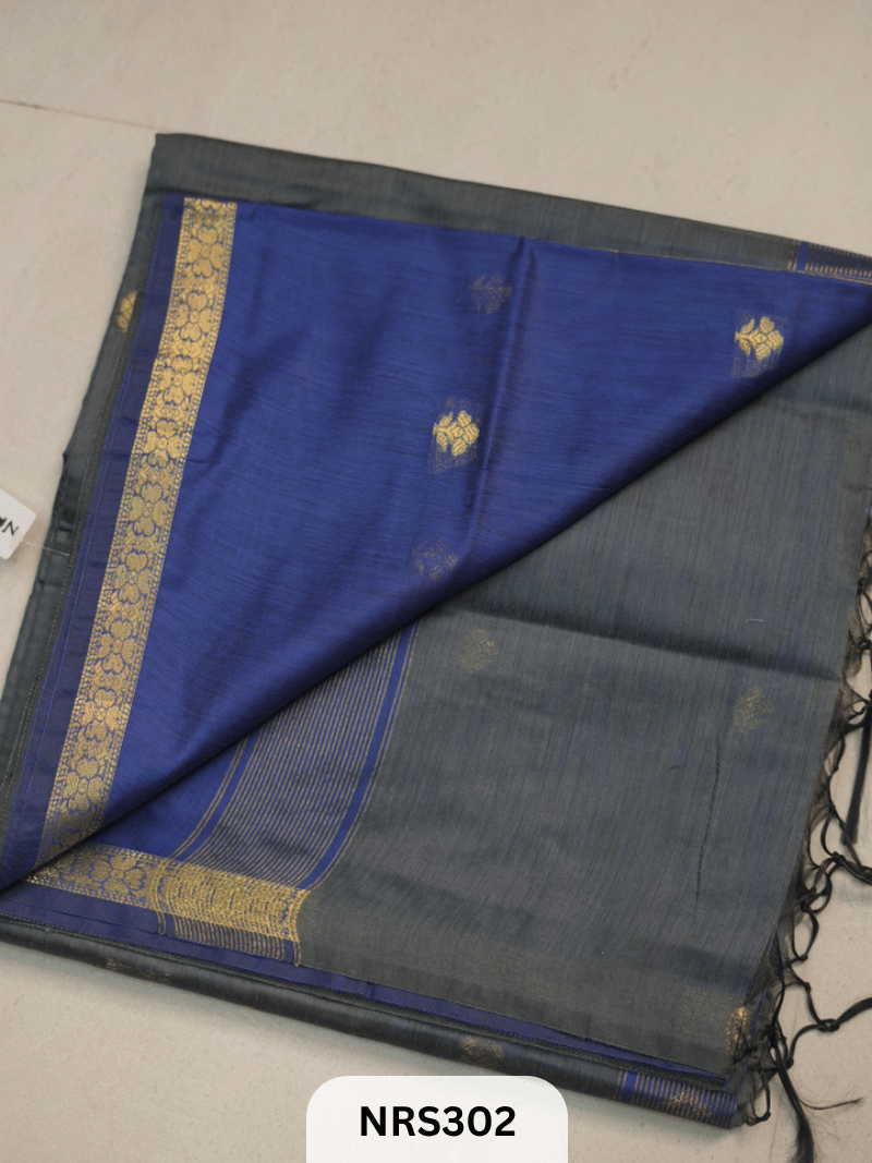 CHANDERI INSPIRED MAHESWARI SAREE