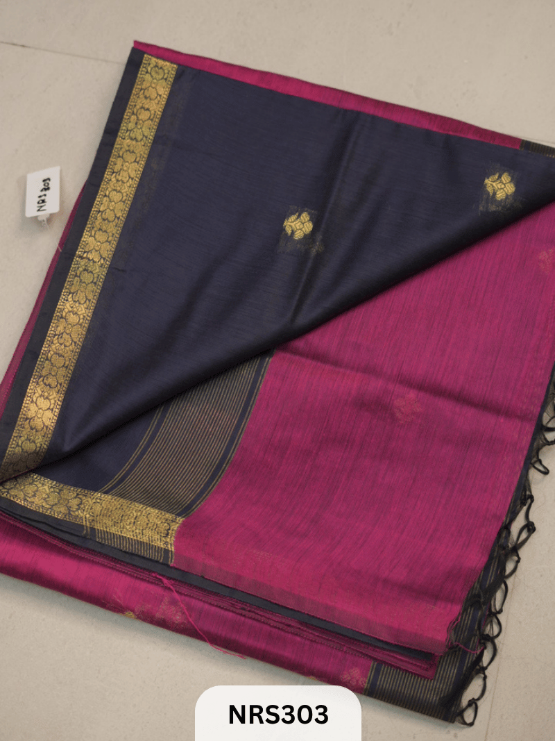CHANDERI INSPIRED MAHESWARI SAREE