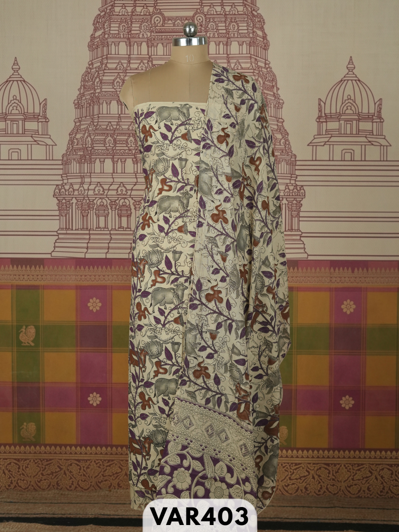 KALAMKARI 2 PCS SALWAR SUIT