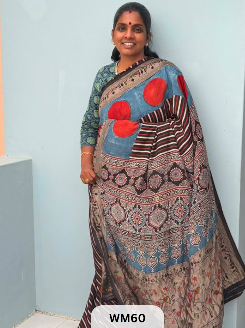 MODAL WITH PAITHANI SAREE