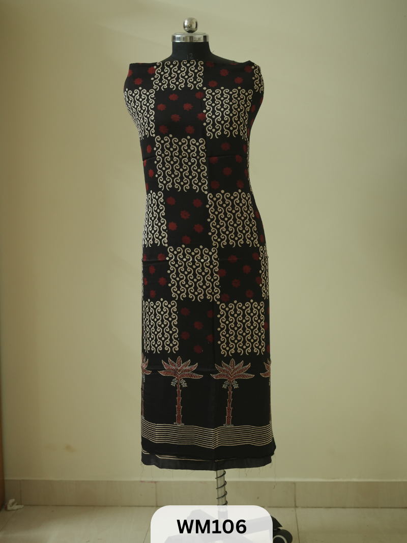 MODAL AJRAKH HANDBLOCK 2.5MTS TOP