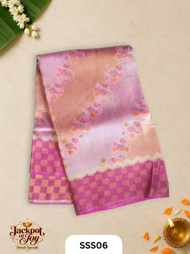 Banarasi Semi Muga Anti Zari