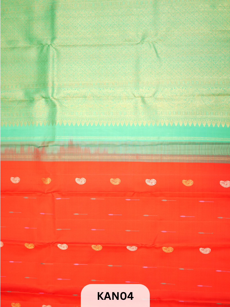 PURE KANCHIPURAM SILK WITHOUT BORDER
