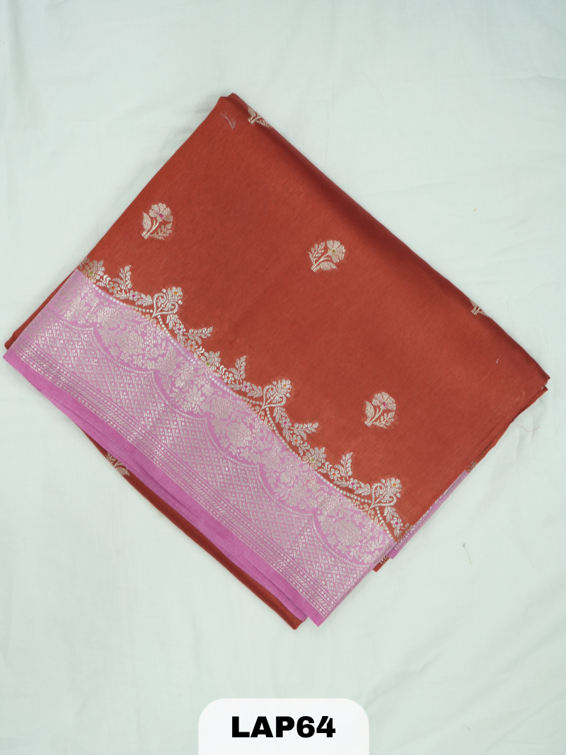 Banaras kora dupion silk saree