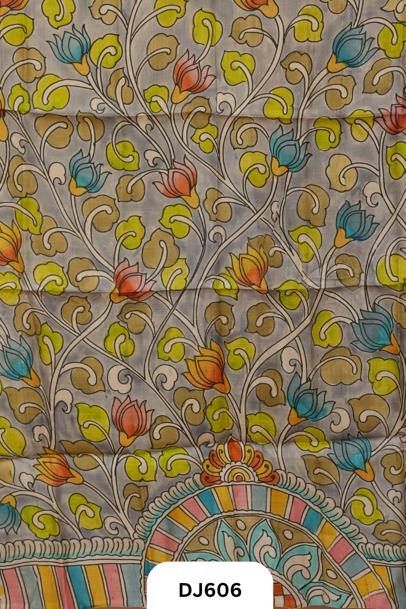 Tussar Hand Paint Blouse