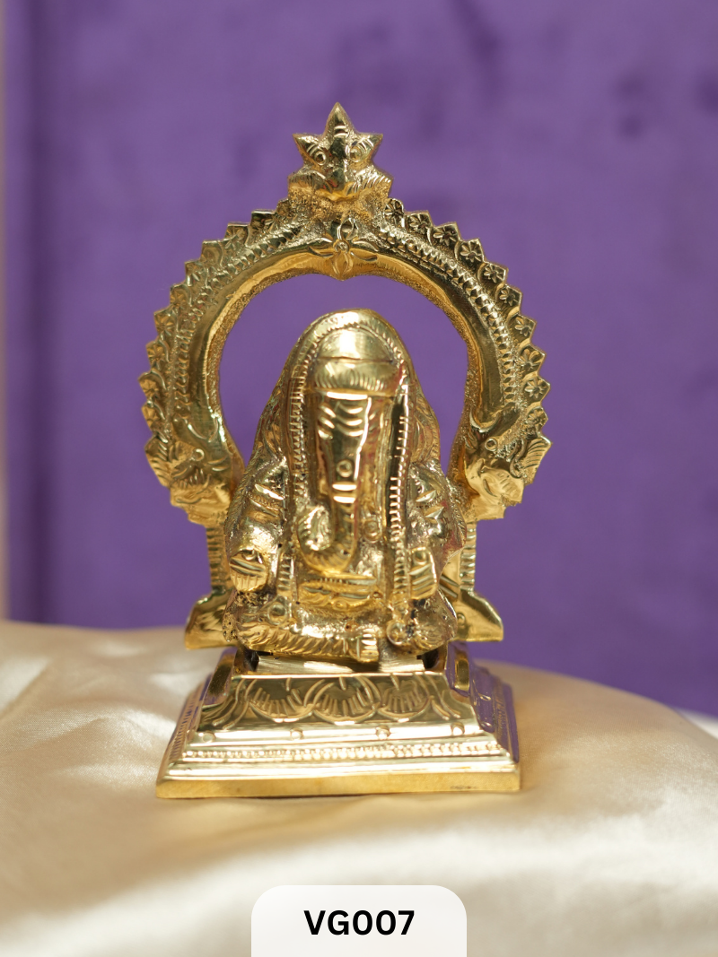 HANDCRAFTED BRASS GANESHA STATUE