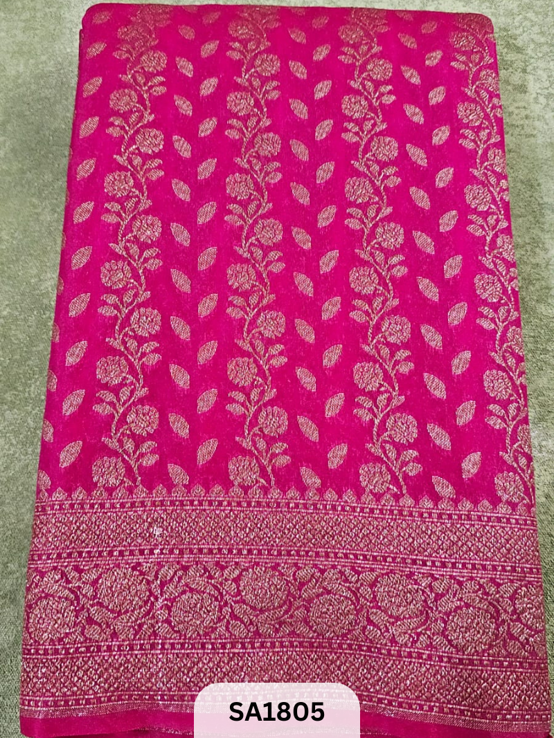 Banarasi Khadi Chanderi Malmal