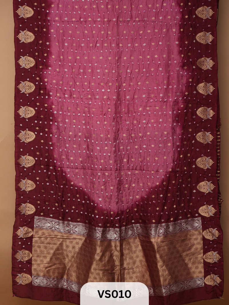 RAW MANGO X BANDHANI SAREE