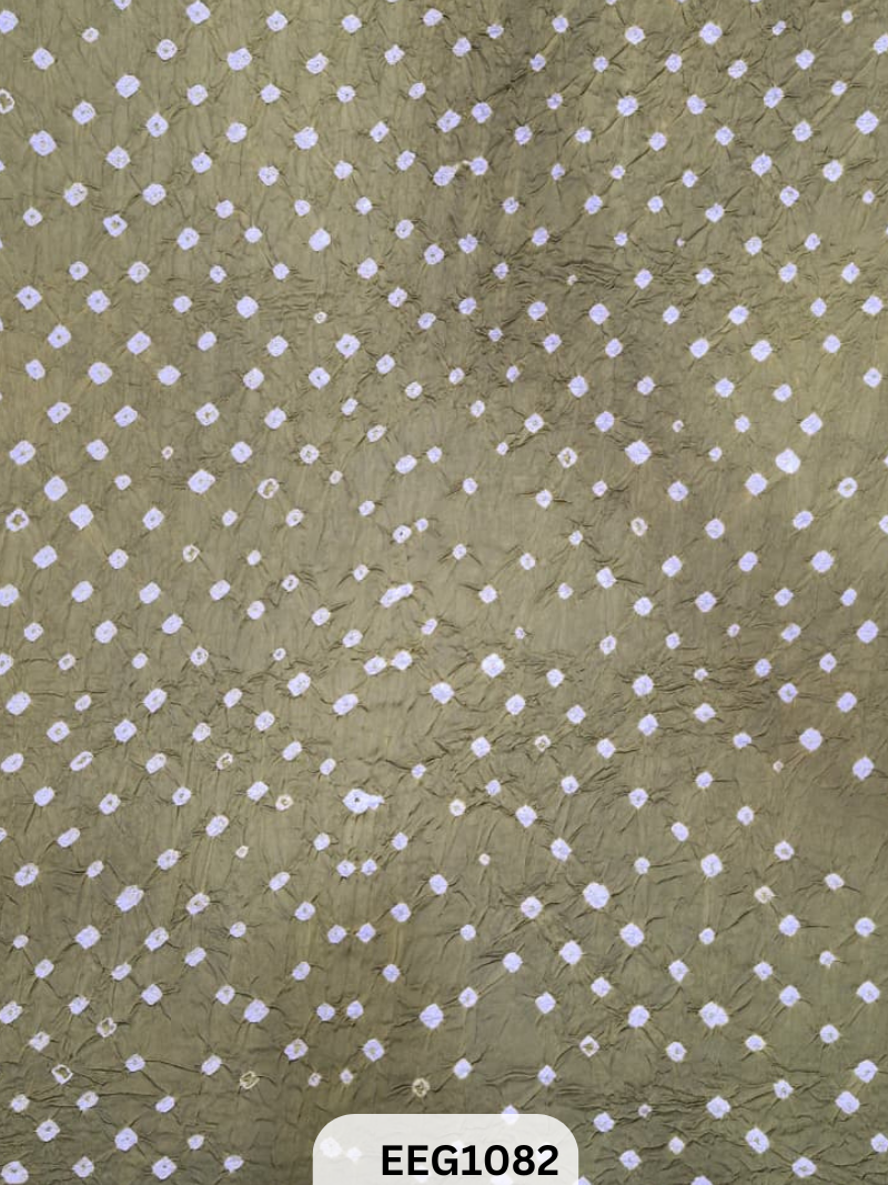 MODAL AJRAKH BANDHEJ RUNNING FABRIC-1 MTR