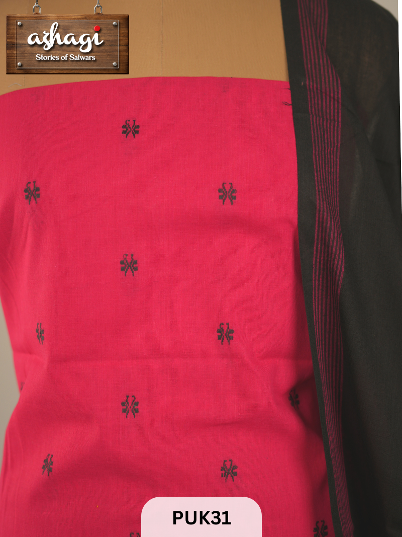SOUTH COTTON SALWAR SUIT - 3PCS