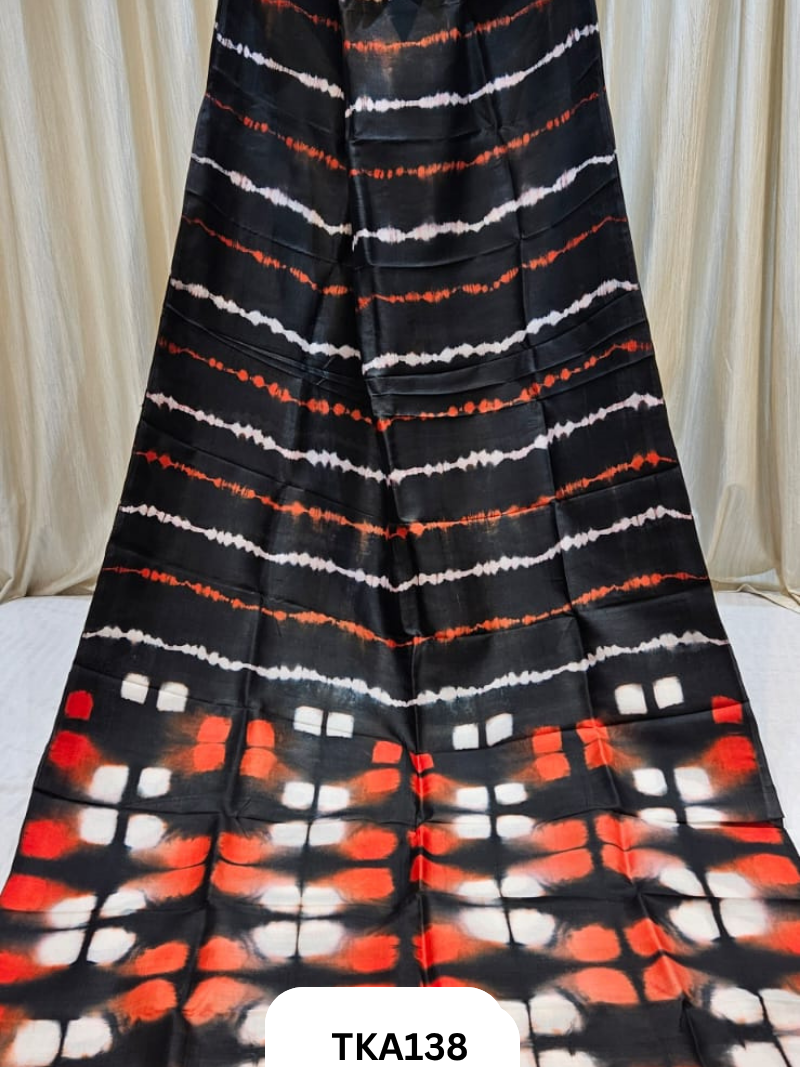 Pure Bishnupuri Silk - Shibori work saree