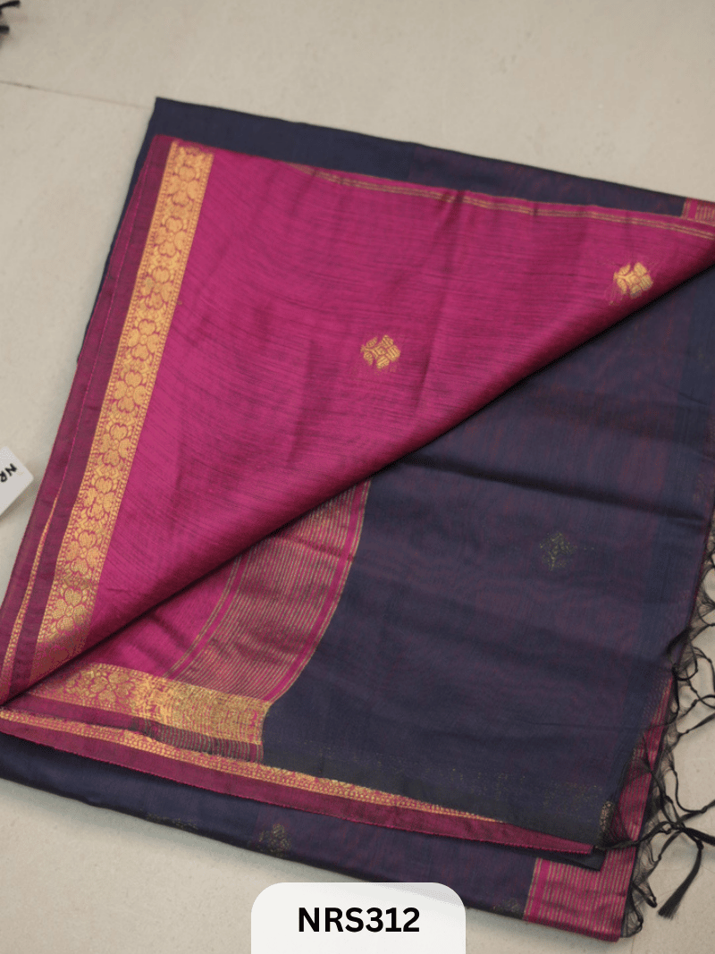 CHANDERI INSPIRED MAHESWARI SAREE