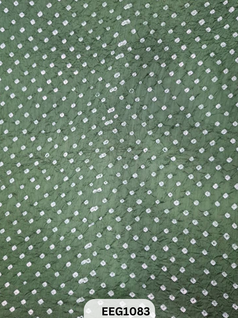MODAL AJRAKH BANDHEJ RUNNING FABRIC-1 MTR