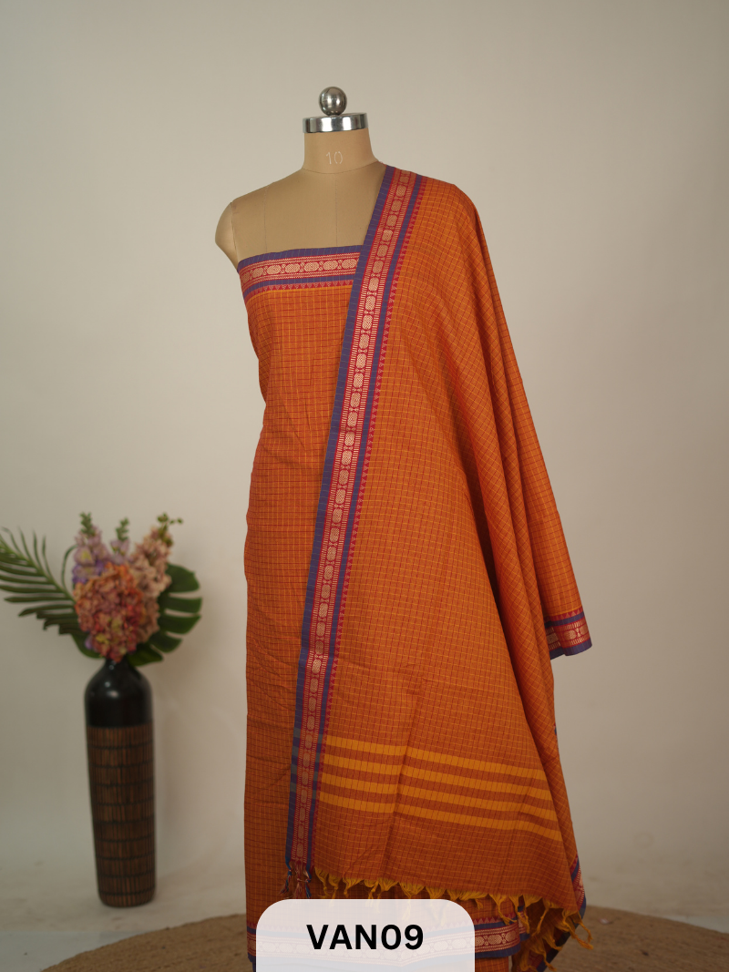 NARAYANPET MERCERISED SOFT COTTON SALWAR SUIT