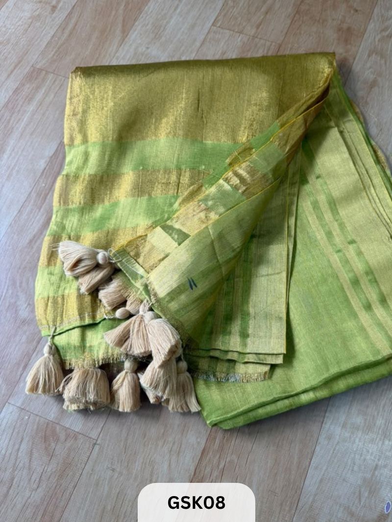 Pure Mul Tissue Saree