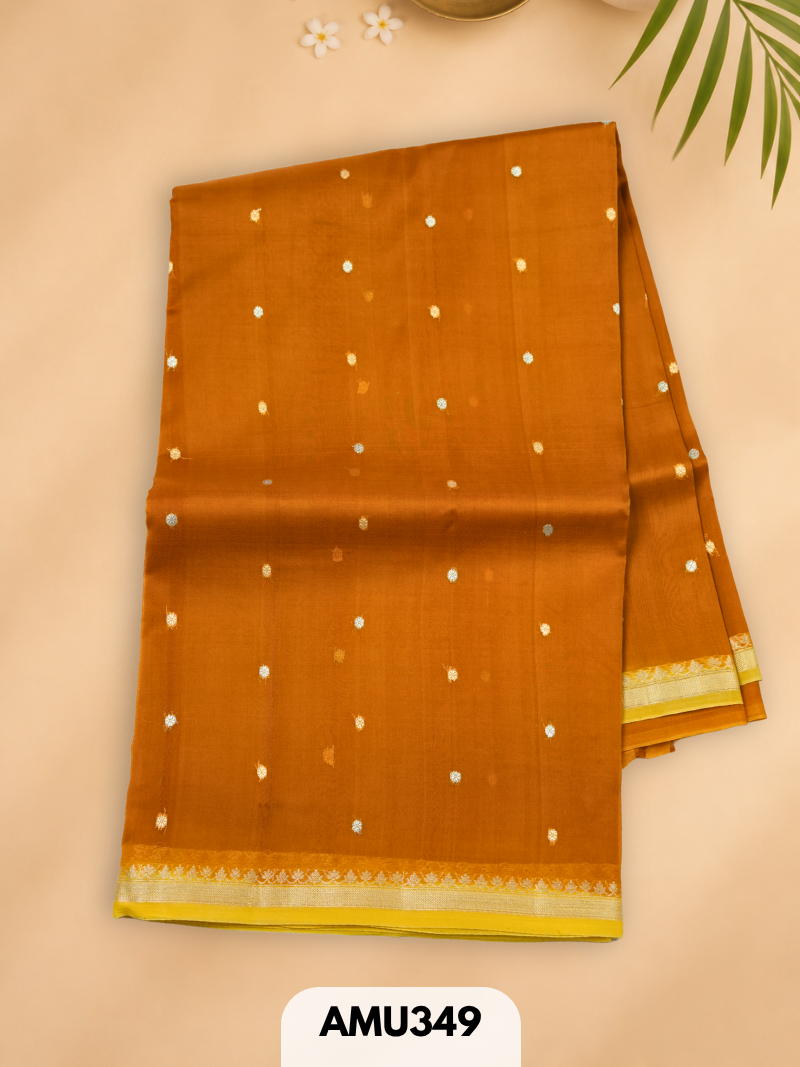 PURE KORA ORGANZA HANDLOOM SAREE