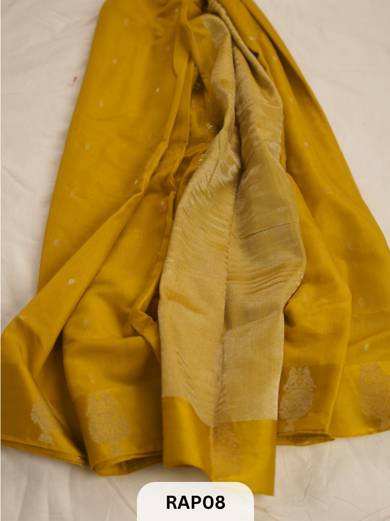SEMI MYSORE CREPESILK SAREE