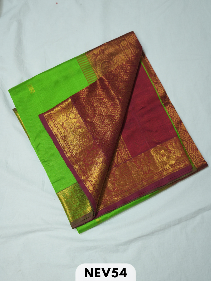 RICH PALLU WITH BUTTA SILK COTTON SAREE