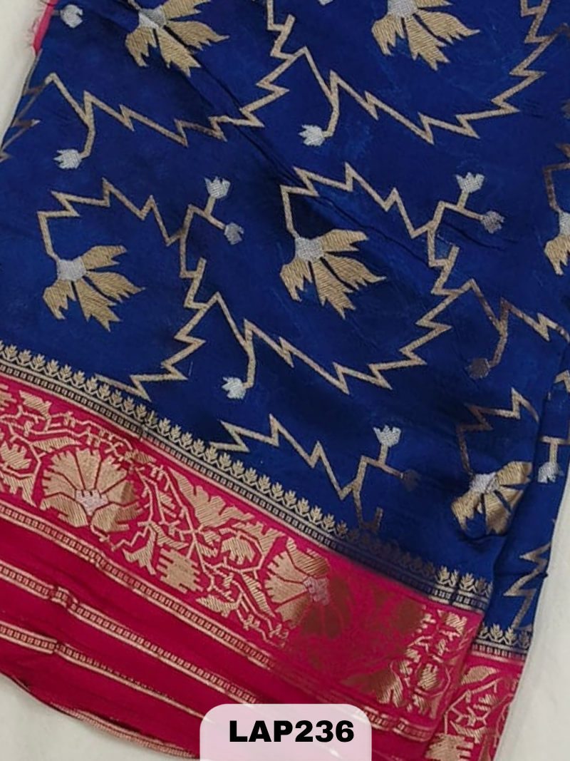 Banaras kora dupion silk saree