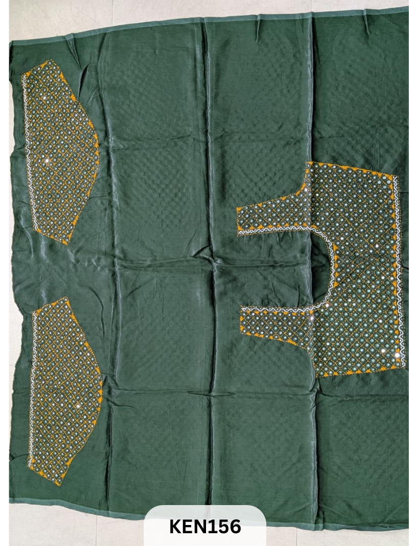 MUSHRU KUTCH MIRROR BLOUSE