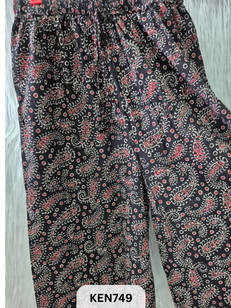 COTTON NATURAL PROCESS PALAZO (22-40INCH)
