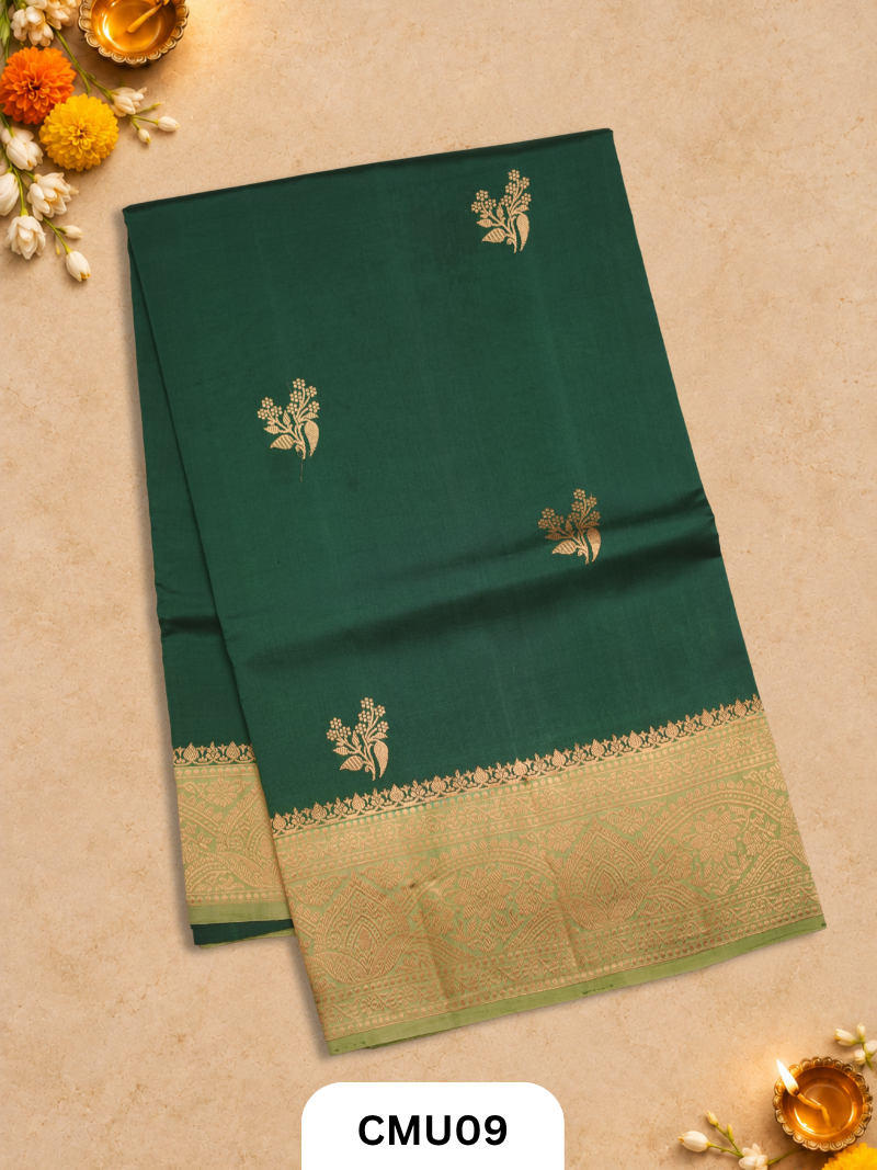 Pure Handloom Banaras Kathan Silk Saree