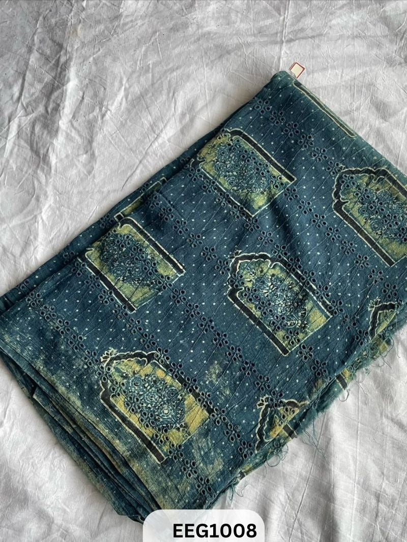 PREMIUM COTTON HAKOBA AJRAKH FABRIC-1MTR