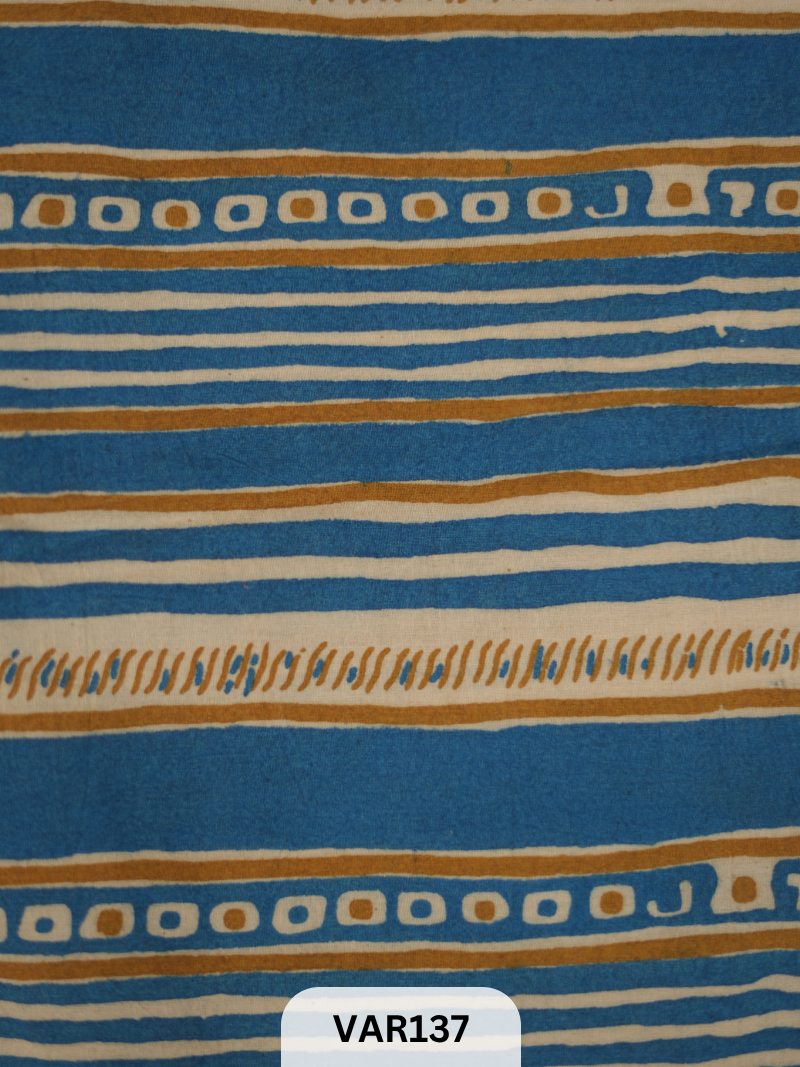KALAMKARI HANDBLOCK PRINT- FABRIC -1mtr