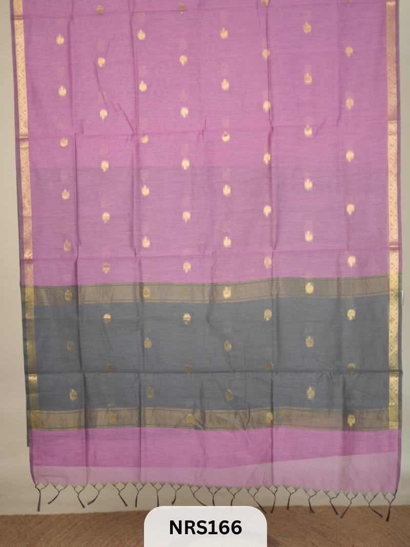 CHANDERI INSPIRED MAHESWARI SAREE