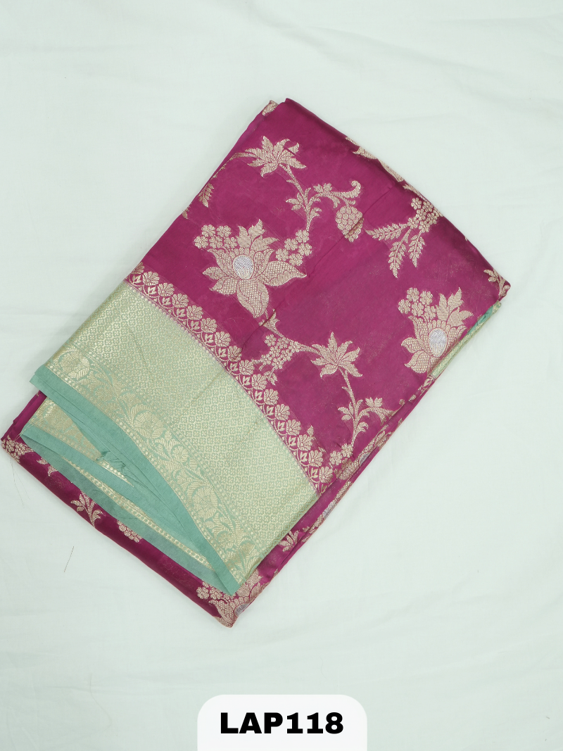 Banaras kora dupion silk saree
