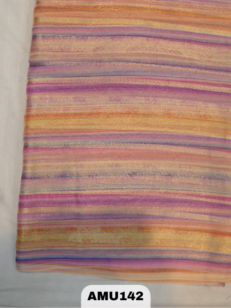 VISCOSE ORGANZA SAREE