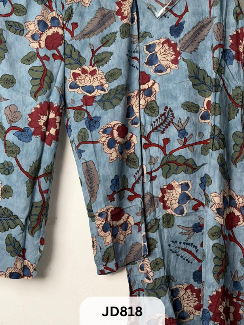 MUSLIN PENKALAMKARI KURTI - READY TO DISPATCH