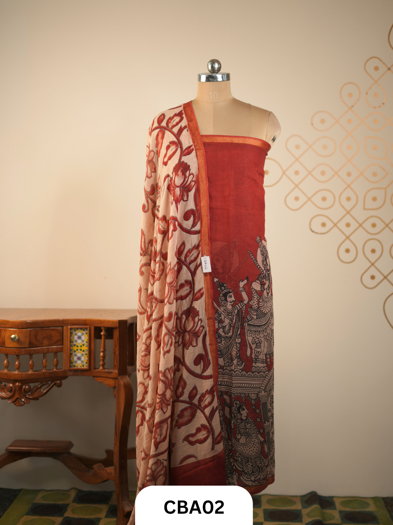 FANCY KOTA KALAMKARI SALWAR 2 PCS SETS