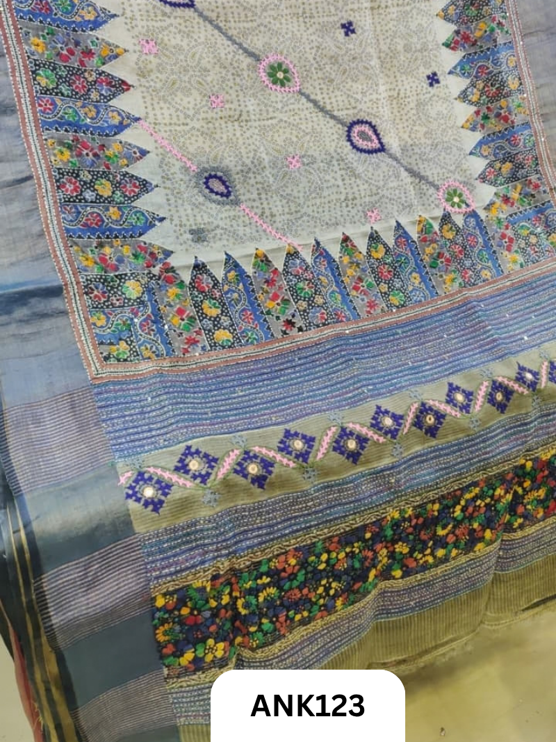 Pure Handloom baluchari Silk Saree