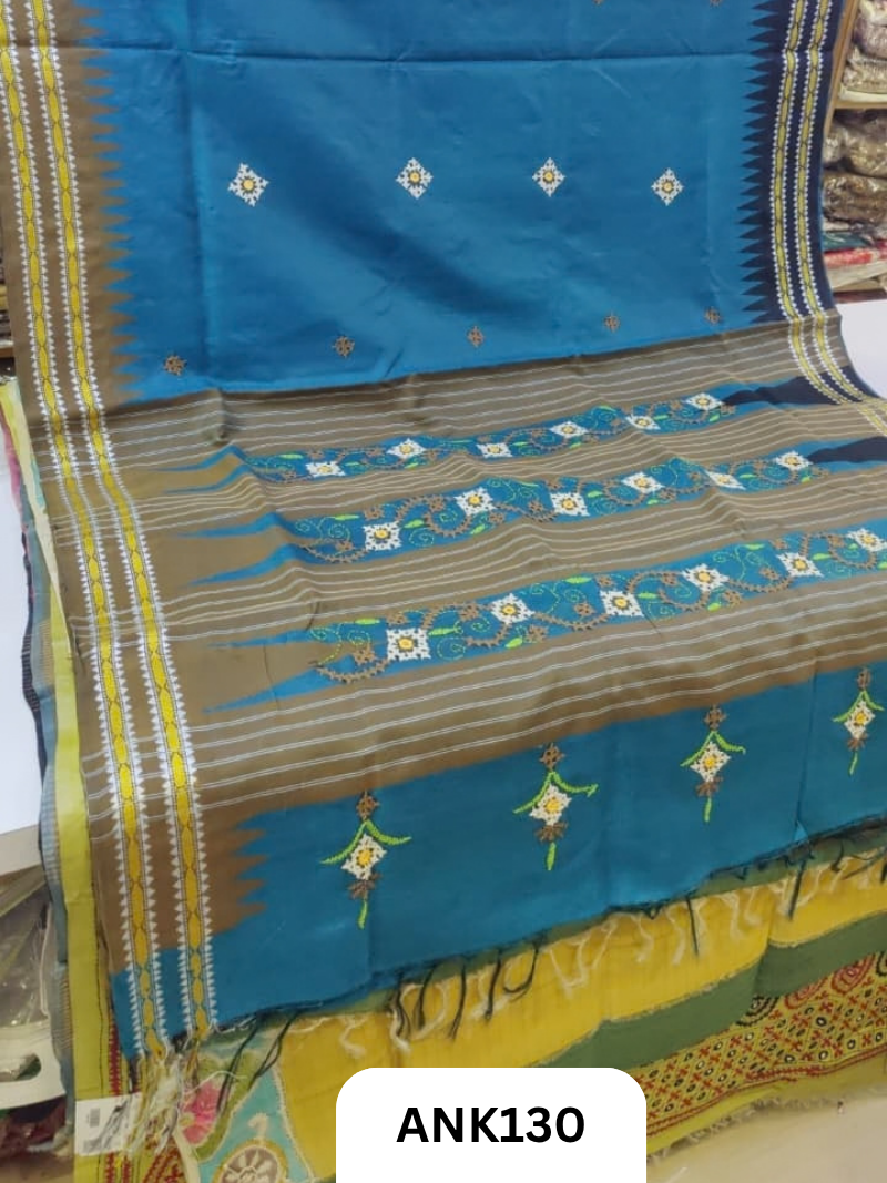 Pure Handloom baluchari Silk Saree