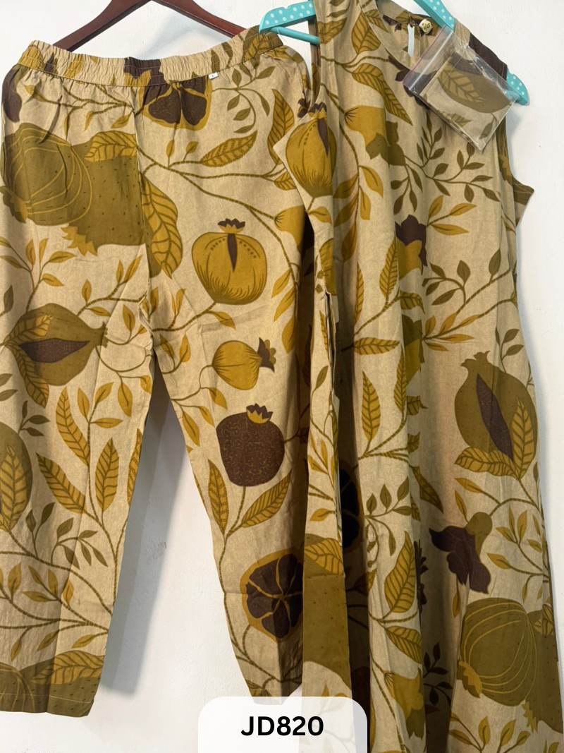 MUSLIN PENKALAMKARI KURTI - Pre Booking 10 days