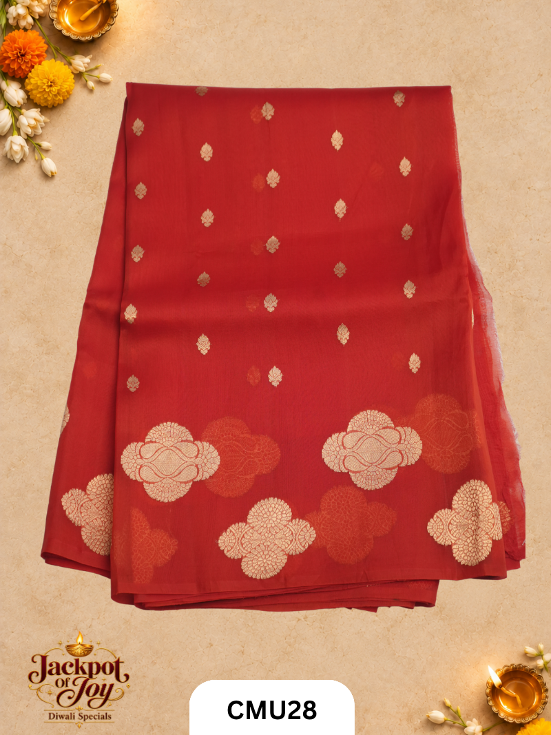 Banarasi Organza Pure Handloom Saree