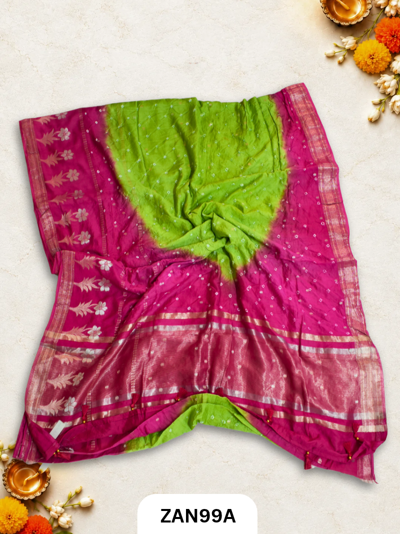 BANARASI BANDHINI SAREE