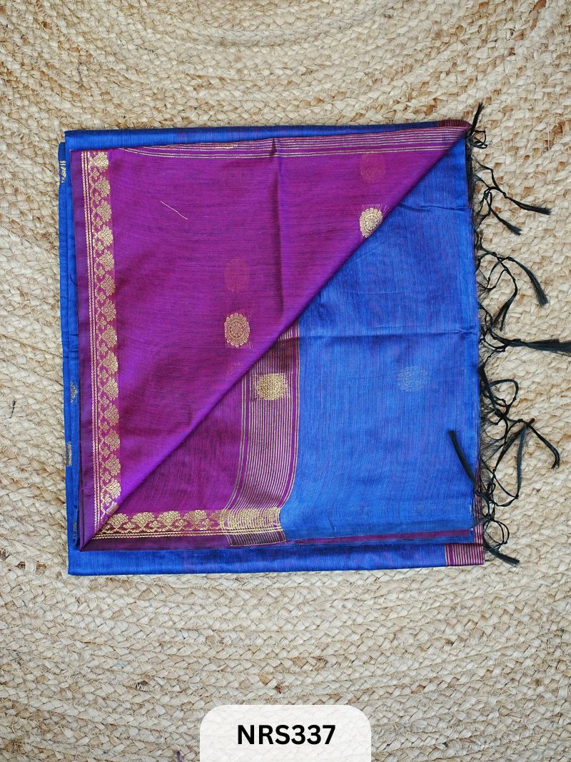 CHANDERI INSPIRED MAHESWARI SAREE