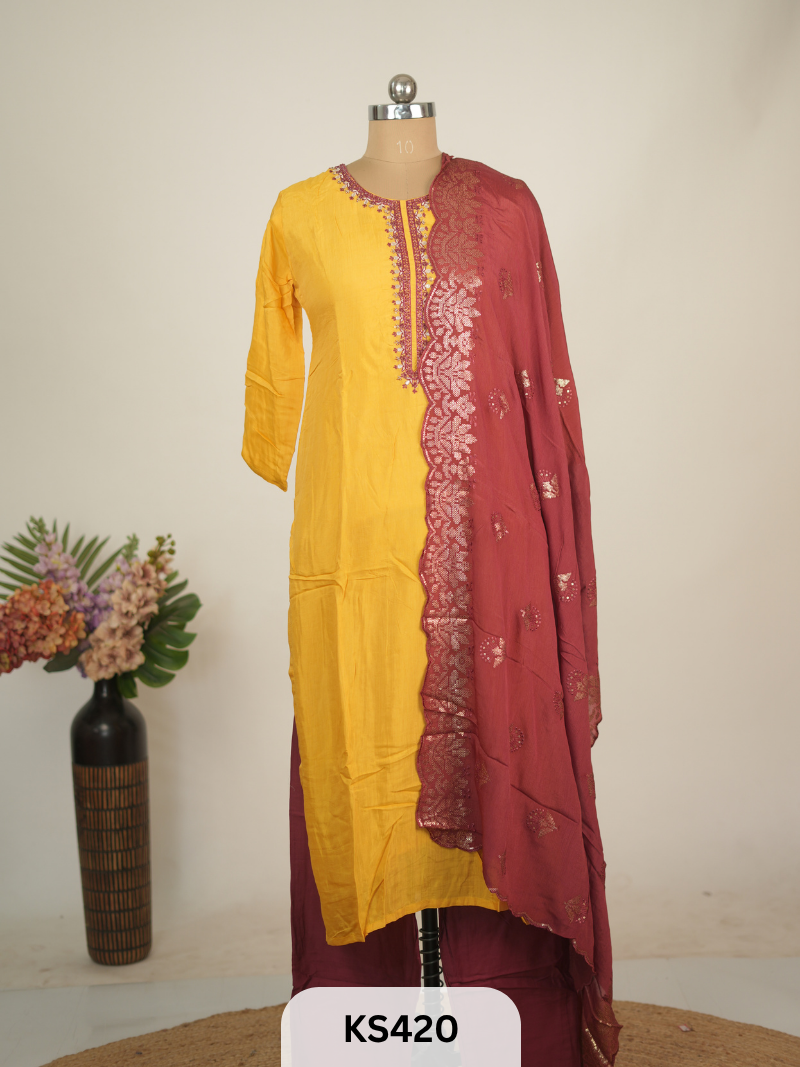 COTTON SALWAR SUIT-D