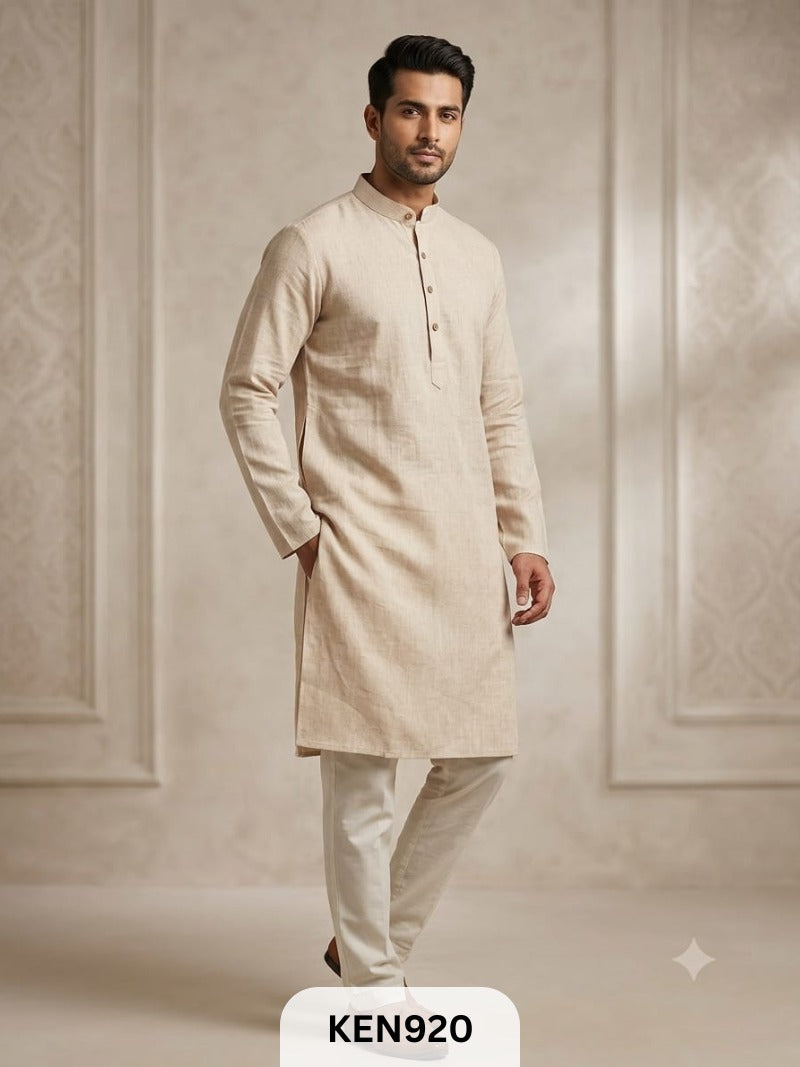 ORIGINAL KALA COTTON HANDLOOM GENTS KURTA