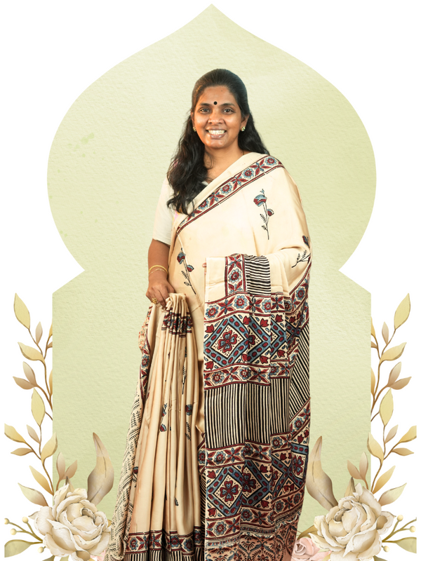 Ajrakh Sarees